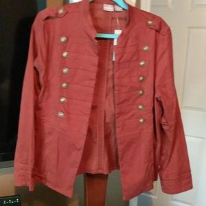 Chico's Military Jacket